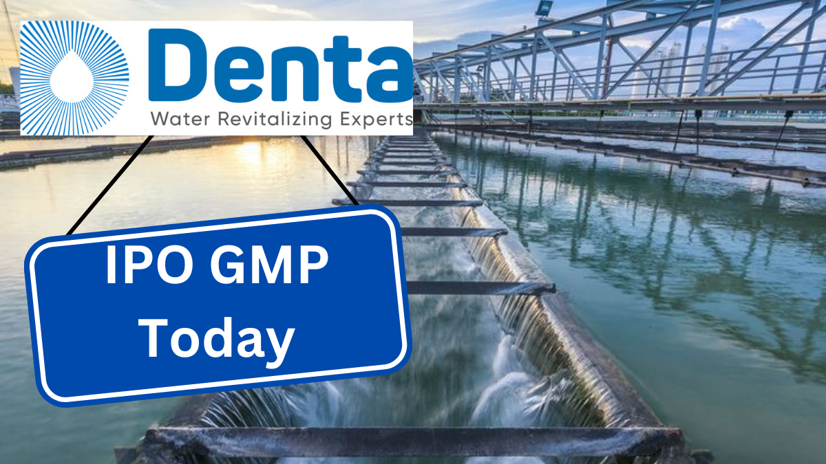 Denta Water IPO GMP Today